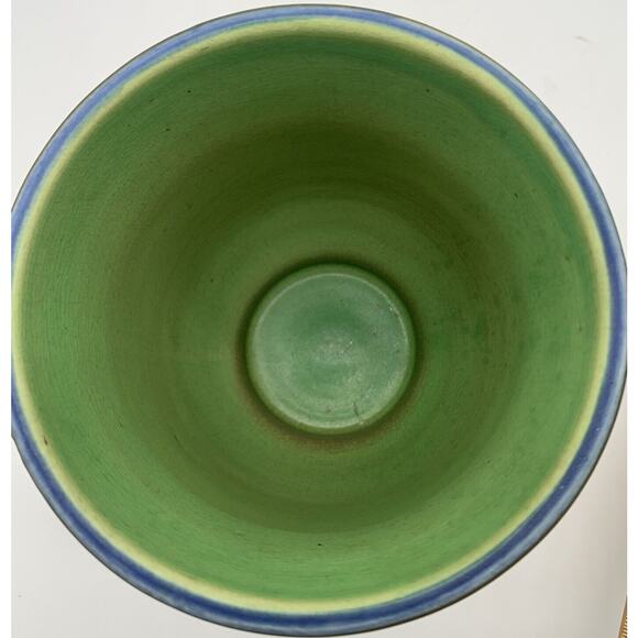 Weller Bonito 1927-33 Art Pottery Hand Painted Floral Bulbous Vase Artist Signed - Picture 4 of 7